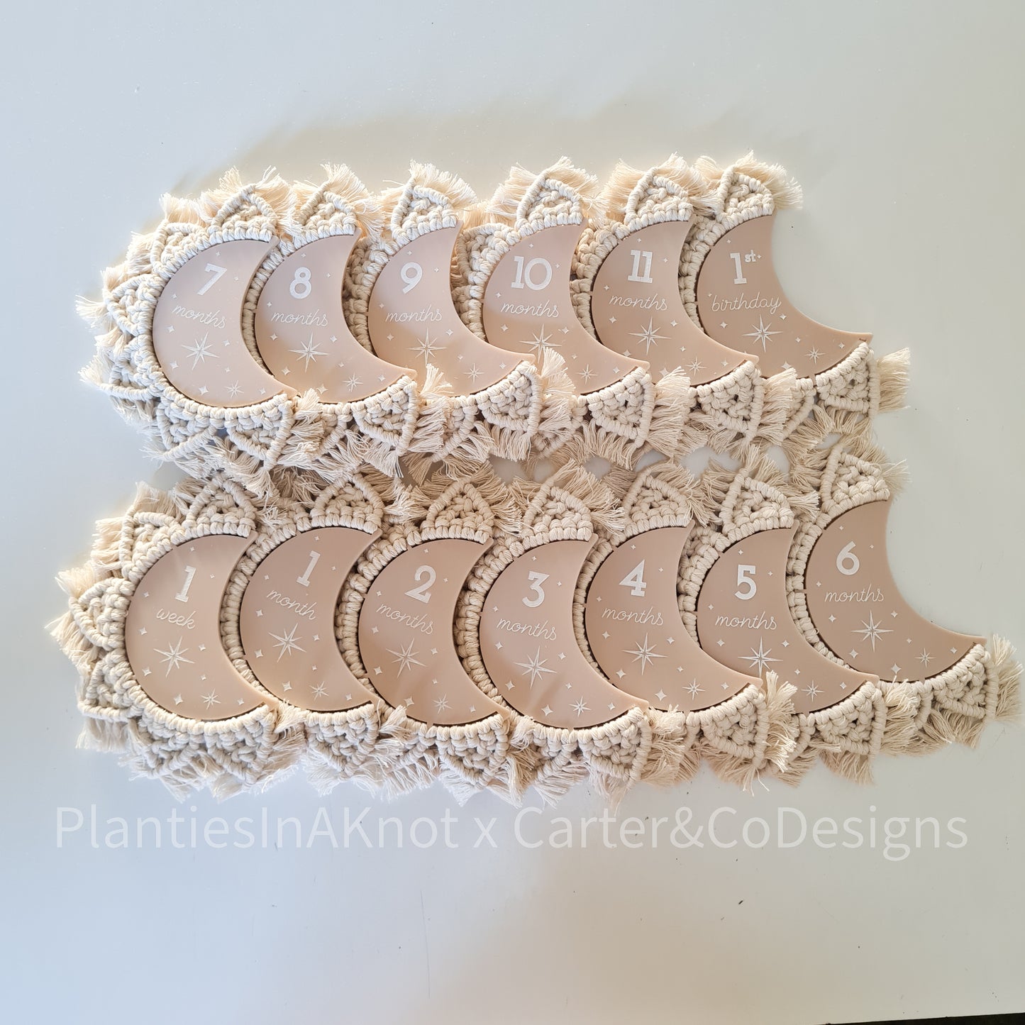 MOON Milestone Discs - Acrylic