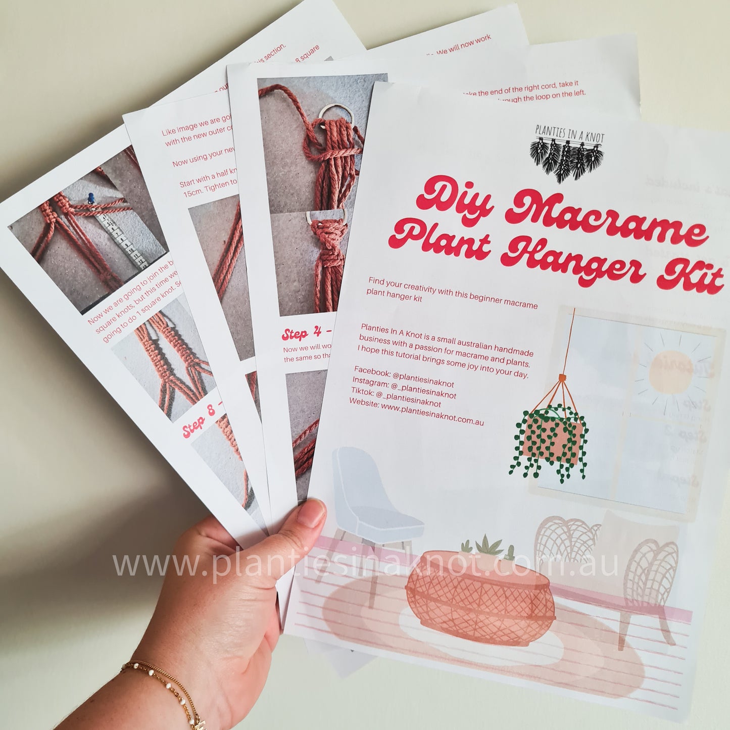 DIY Plant Hanger Kit