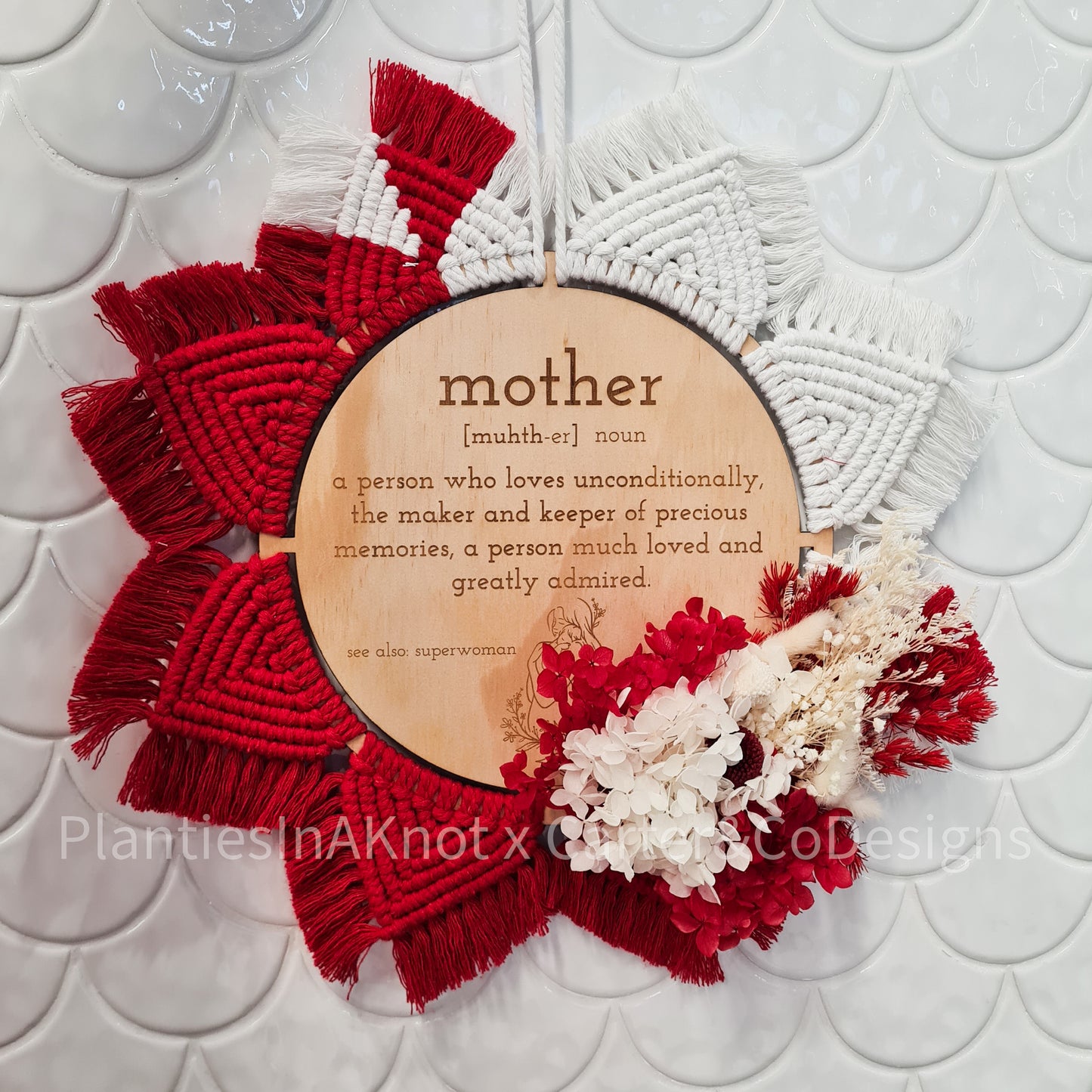 Name & Quote Wreath