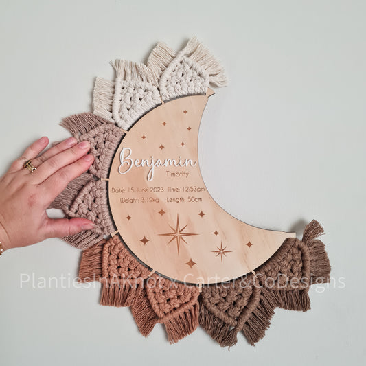 Love you to the MOON - timber