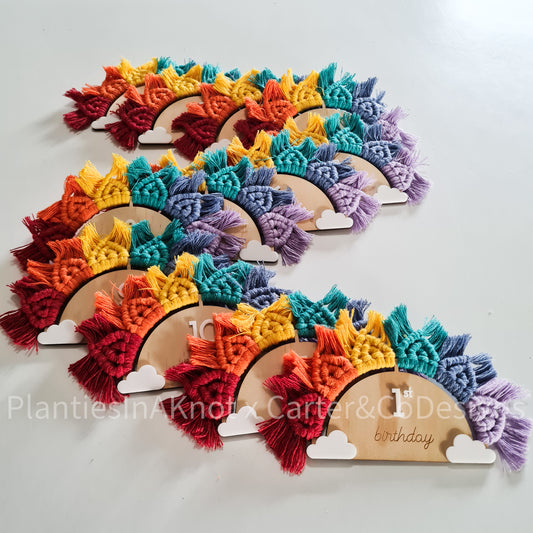 Rainbow Milestone Discs