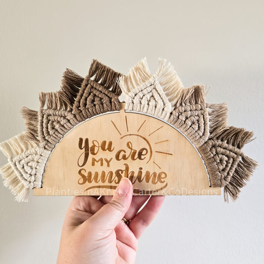 You are my Sunshine Plaque