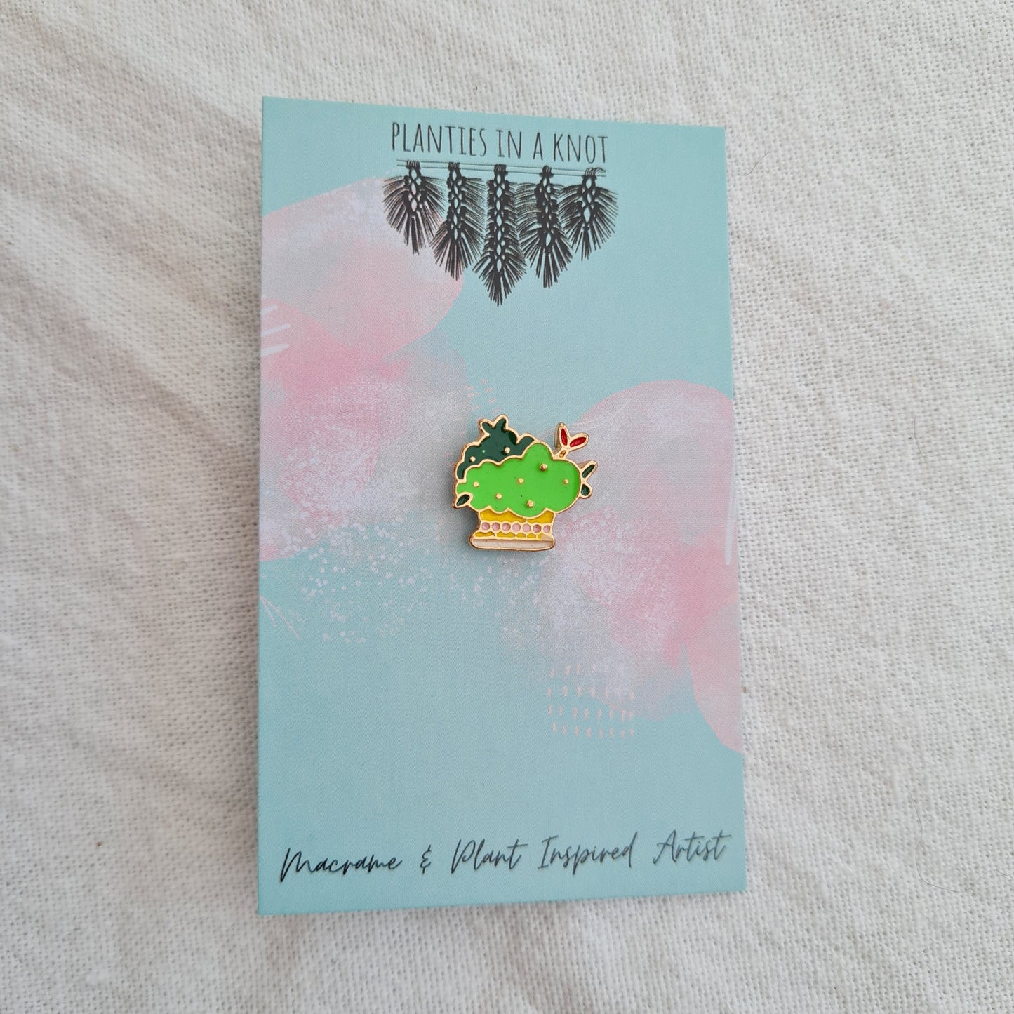 Mini Succulent Pin