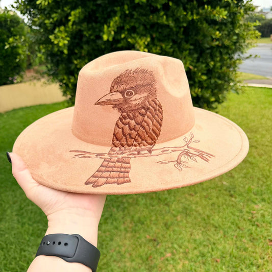 *NEW 1013 Brown w/ Kookaburra