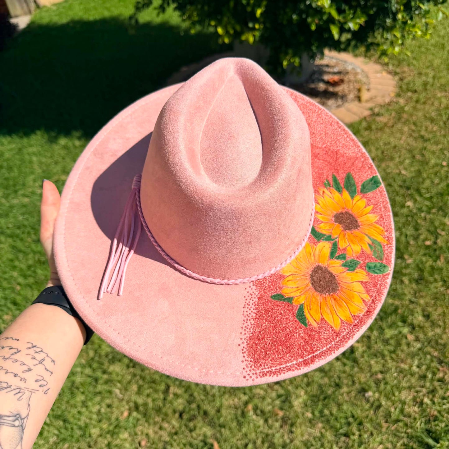 *NEW 1010 Blush with Sunflower