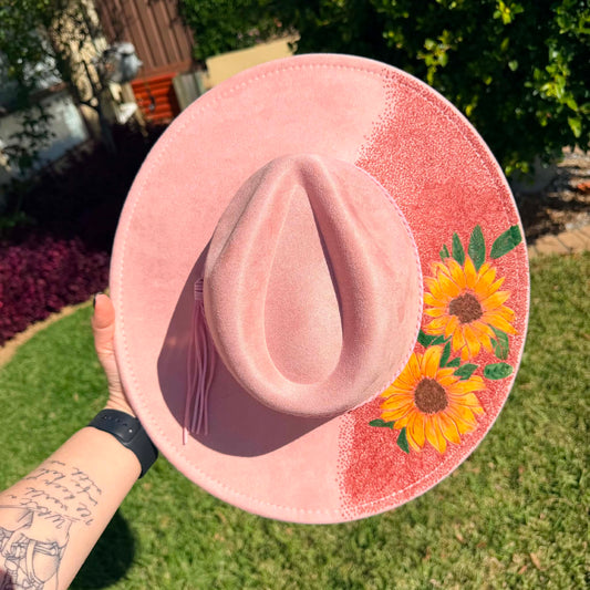 *NEW 1010 Blush with Sunflower