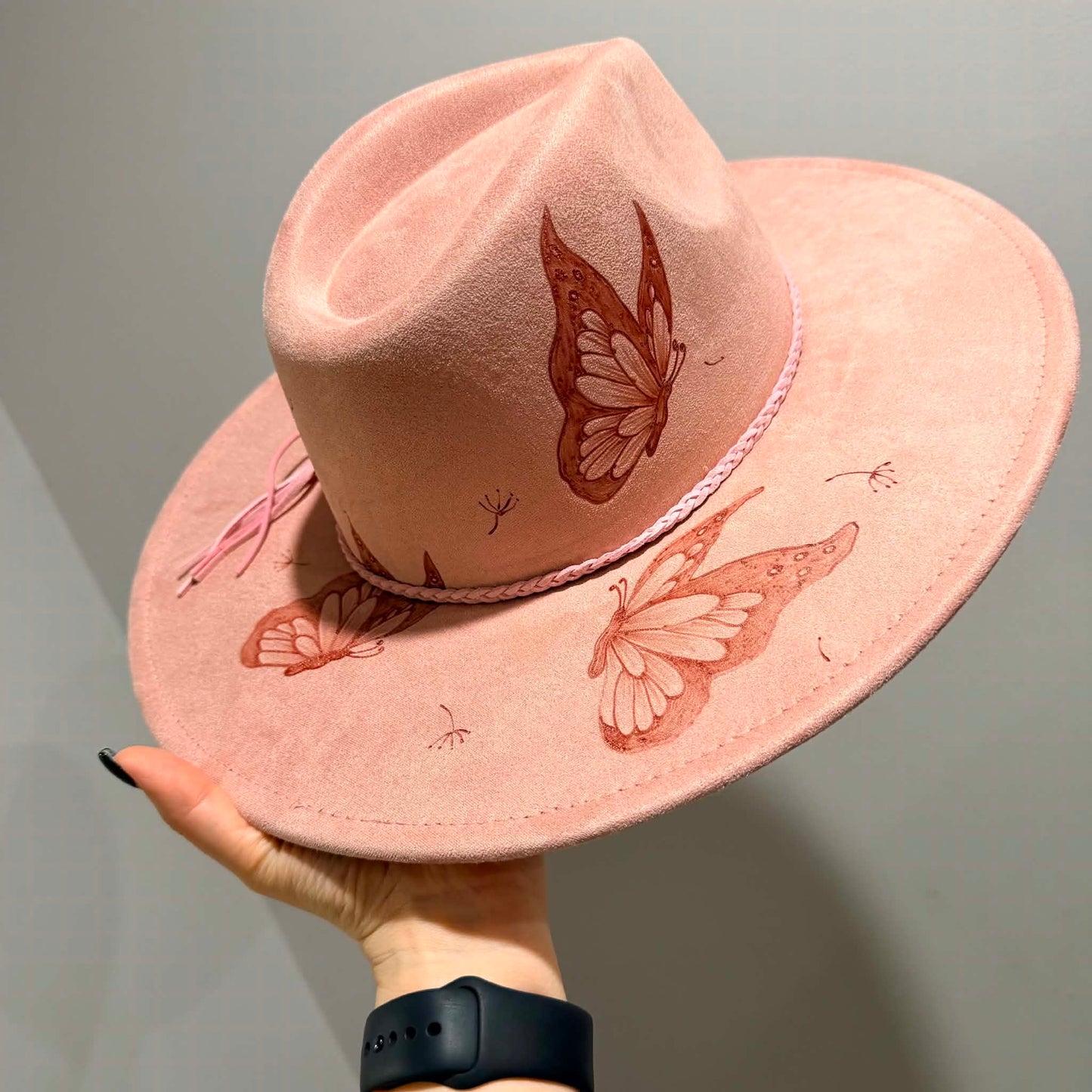 New* 1017 Blush Butterflies (Carter & Co Designs)