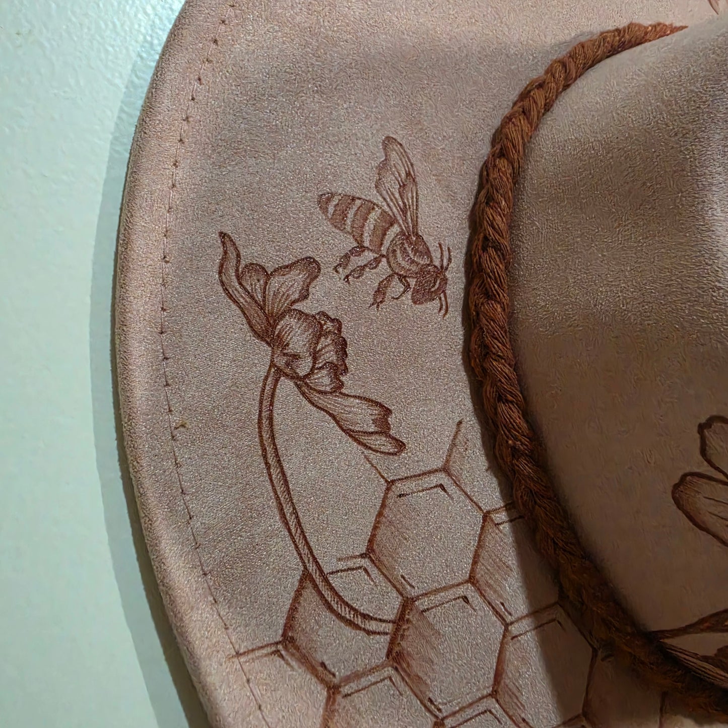 *NEW 027 Blush Bees & Florals