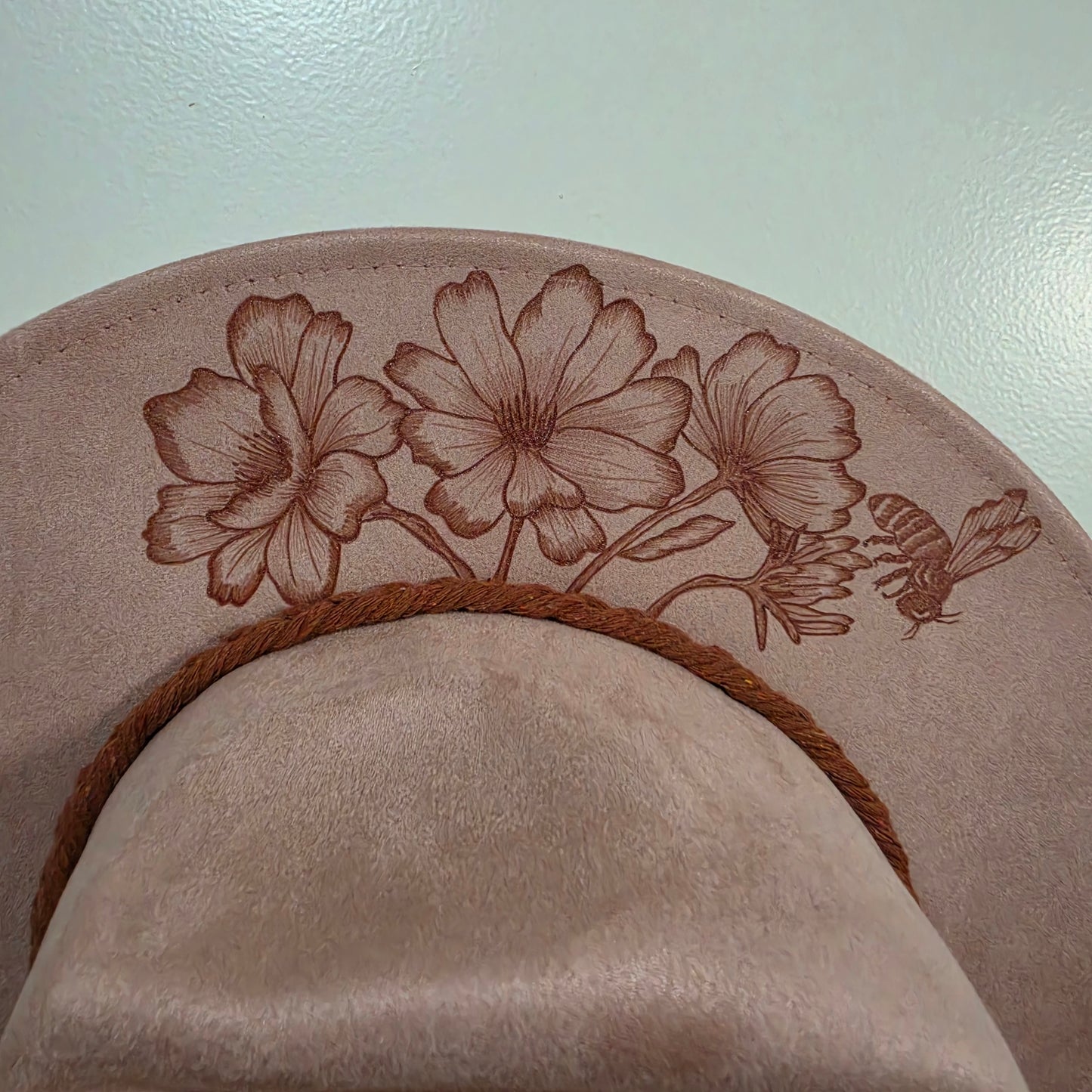 *NEW 027 Blush Bees & Florals