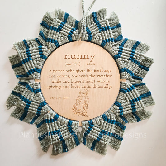 Nanny Wreath - Seafoam & Teal