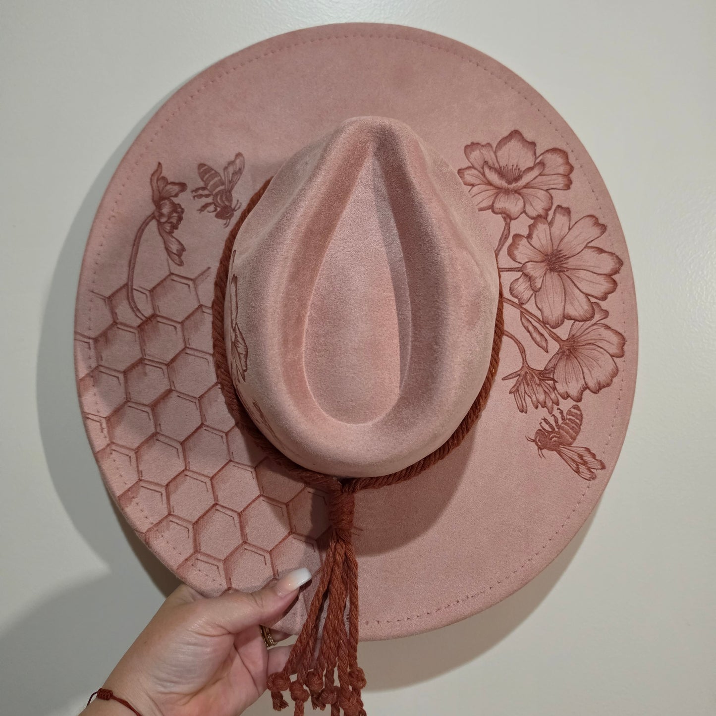 *NEW 027 Blush Bees & Florals