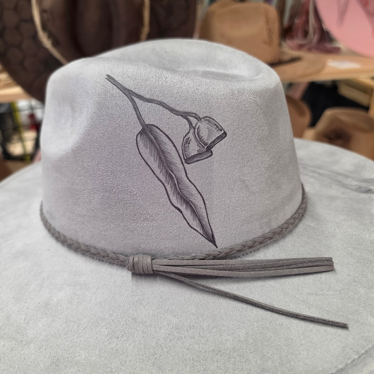 New* 036 Grey Kookaburra (Planties In A Knot)