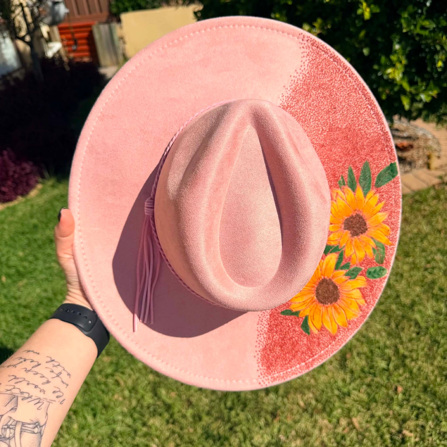 *NEW 1010 Blush with Sunflower