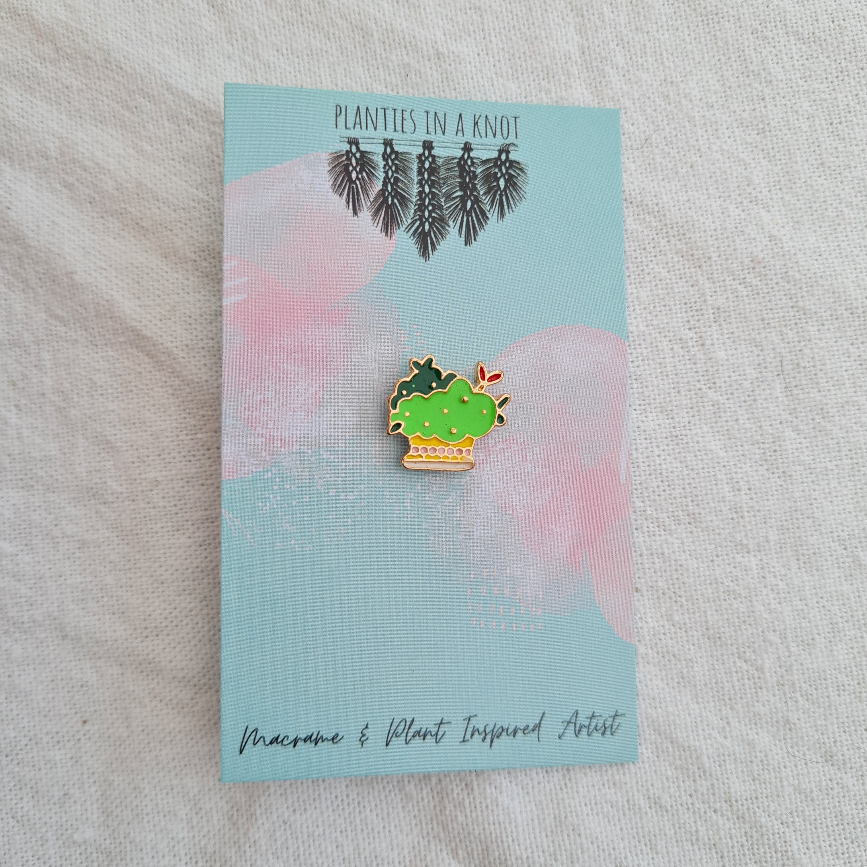 Pin Inflorit Mini Succulent Pin – Planties in a Knot